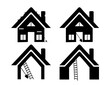 © gdesign - construction house icon set