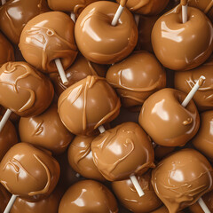 Canvas Print - chocolate candies on white