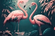 Flamingos, Generative AI