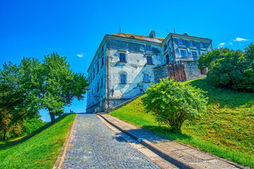 Poster - The way to Olesko Castle, Ukraine