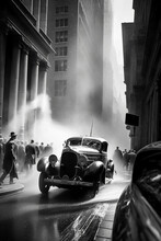 A Scene From Wall Street Crash Of 1929