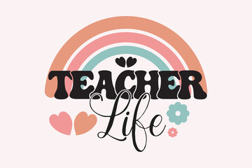 teacher quotes svg design, Teacher typography set, Gift card for Teacher's Day