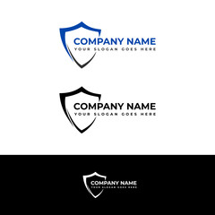 Poster - shield logo template. vector illustration.