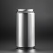© KKC Studio - aluminum can isolated on black background.