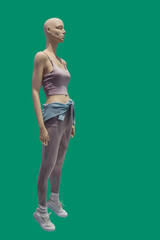 Wall Mural - Full length female mannequin