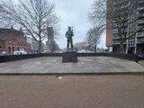 Fototapeta Paryż - The Marine Monument is a war memorial on the Oostplein in Rotterdam.