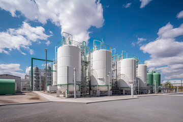 green hydrogen renewable energy production facility - green hydrogen gas for clean electricity solar