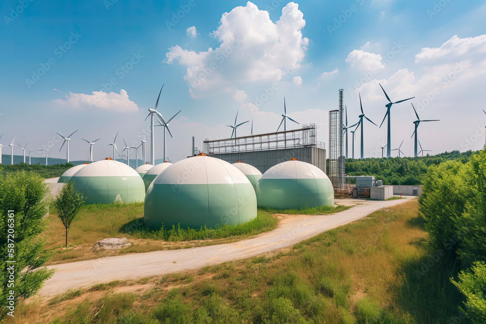 Green Hydrogen renewable energy production facility - green hydrogen ...