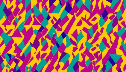 colourful abstract shapes as a background, 70s vibes | Generative Ai