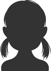 Aufkleber - Person avatar, people profile portrait silhouette