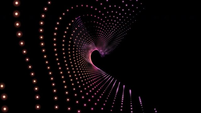 Wall Mural -  - spiral space particle form, futuristic neon graphic Background, energy 3d abstract art element illustration, technology artificial intelligence, shape theme wallpaper animation