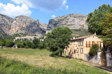 Poster - Moustiers-Sainte-Marie, Provence