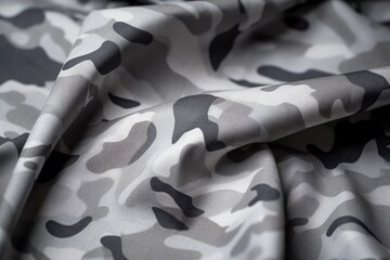 Poster - detailed camouflage pattern texture. Generative AI