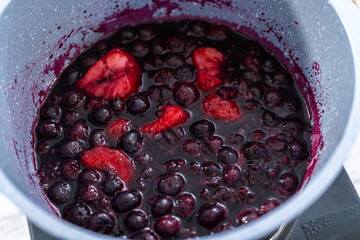 Poster - Fruit compote