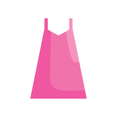 Wall Mural - pink female dress