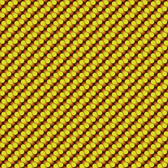 Leinwandbilder - Digital illustration background with cylindrical shapes. Modern 3d rendering abstract design template