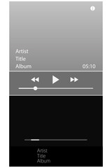 Poster - Digital image of audio display