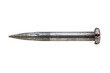 Old rough huge iron spike. Isolated png with transparency