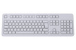 © vectorfusionart - Computer keyboard against white background