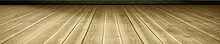 Digitally Generated Image Of Brown Floorboard
