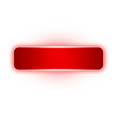 red banner and light neon