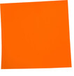 Close-up of orange sticky note