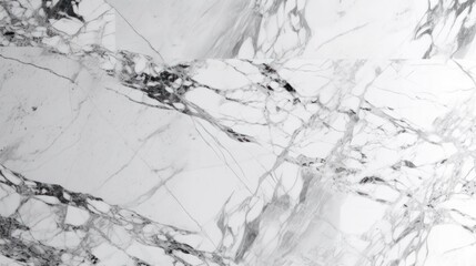 Wall Mural - marble granite texture white background wall surface black pattern. generative ai