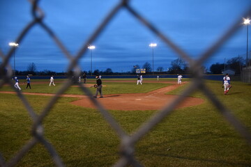 Wall Mural - Baseball Field