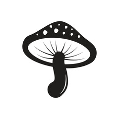 Wall Mural - mushroom logo icon design vector