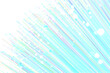 Computer graphic image of fiber optics