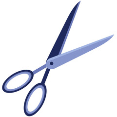 Sticker - Composite image of scissor