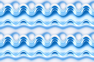 seamless clear wave pattern