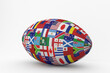 Rugby world cup international ball
