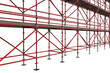 3d illustrative scaffolding image