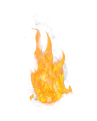 Sticker - Burning flame