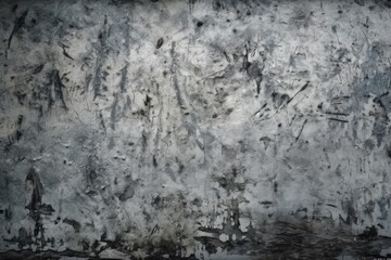 Canvas Print - monochromatic concrete wall texture. Generative AI