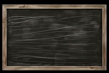 Poster - blackboard with grid lines on it. generative ai