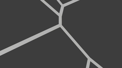 Poster - Gray dynamic low poly background or video intro. Footage for decoration.