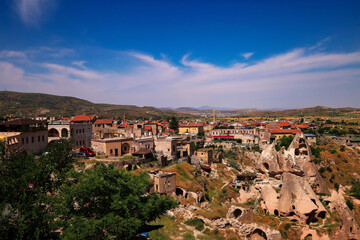 Wall Mural - view of the uchisar city