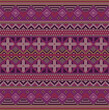 Beautiful traditional knitted pattern with ornament. Colorful carpet for your decor. Seamless knitted design. Vector traditional canvas. Woolen pullover texture. Geometric background.