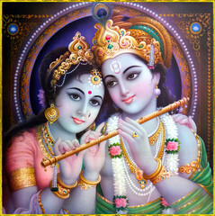 shri gopal krishna hinduism culture mythology illustration