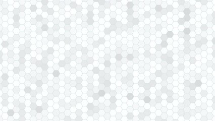 Poster - Abstract hexagon technology pattern seamless background animation. Loop motion graphics geometric shape elements for presentation design. Suit for corporate, business, seminar, talks, institution