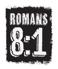 romans bible verse gospel christian design