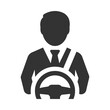 Car driver icon