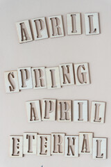 Wall Mural - april spring - april eternal