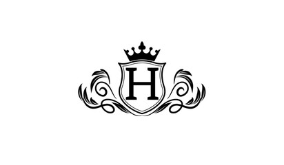 H logo