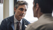 © Jeronimo Ramos - Two mature male doctors discussing medical expertise generated by AI