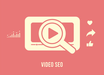 Poster - video seo - raise visibility of online video in search engine. power of optimizing video content wit