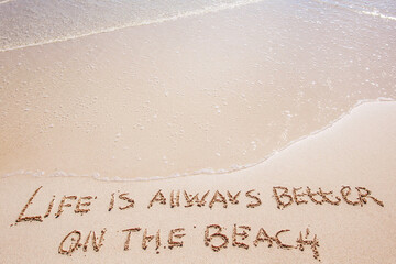 life is always better on the beach