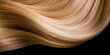 © นิพนธ์ บุญโปร่ง - Curly blond hair close-up isolated on back